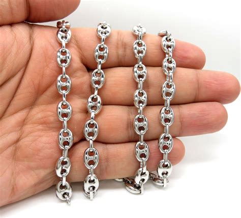 gucci link chain 925 sterling 20 4mm|gucci link chain ebay.